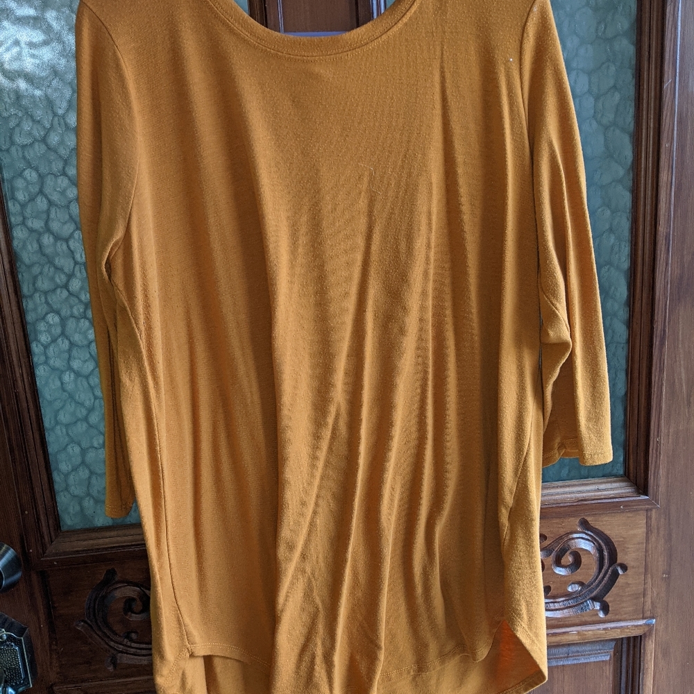 3/4 sleeve tunic